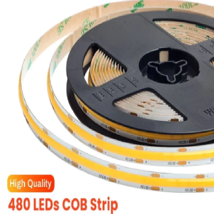 COB Led trak 4000K DC12V 480led/meter RA90 